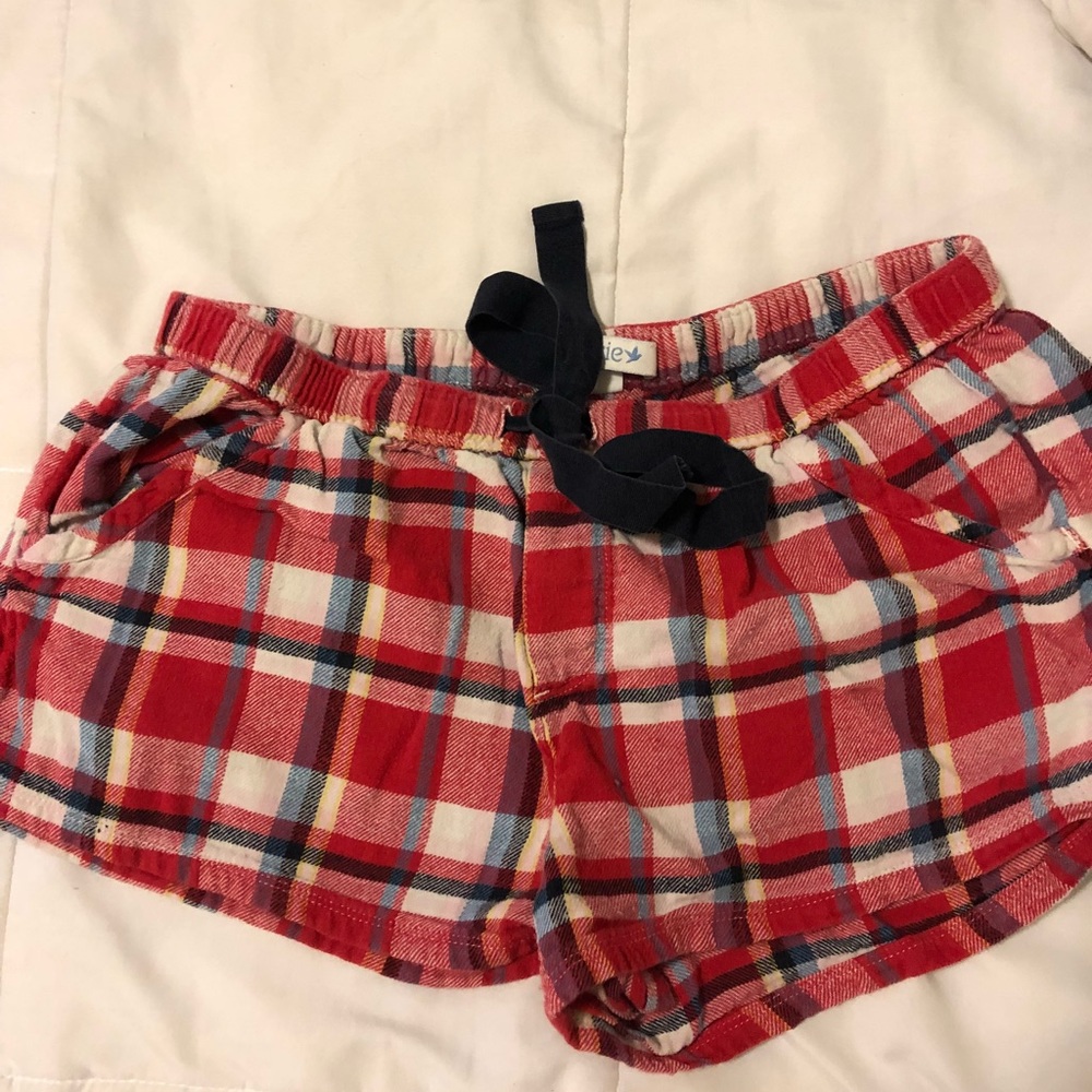 Flannel PJ Shorts